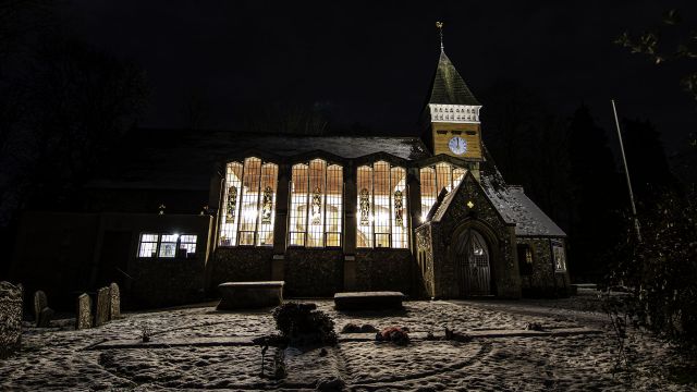 The Church at Night